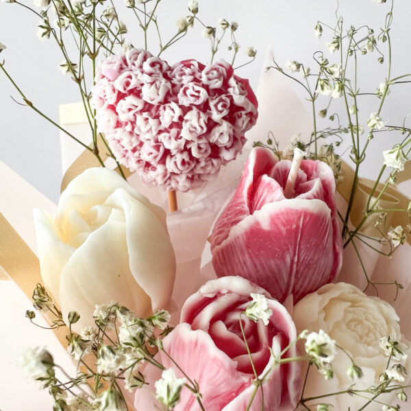 Mini Wax Bouquet (5 Flower Melts) - Image 4