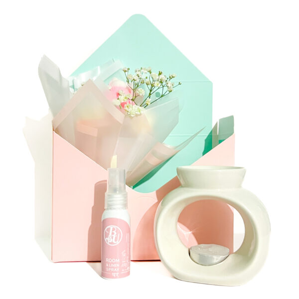 Customised Eid Gift - Luxury Bouquet & Mini Room Spray - Image 3